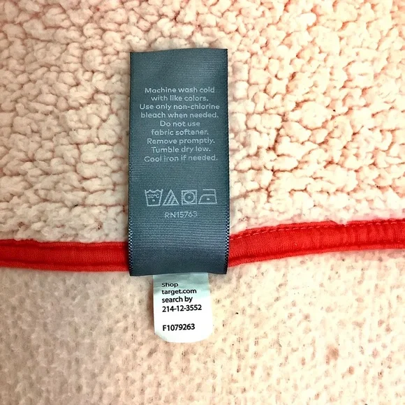 CHAMPION C9 Fuzzy Peach Fleece 1/4 Zip Top SZ-XS - Picture 5 of 9